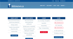 Desktop Screenshot of klicnictvi.cz