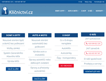Tablet Screenshot of klicnictvi.cz